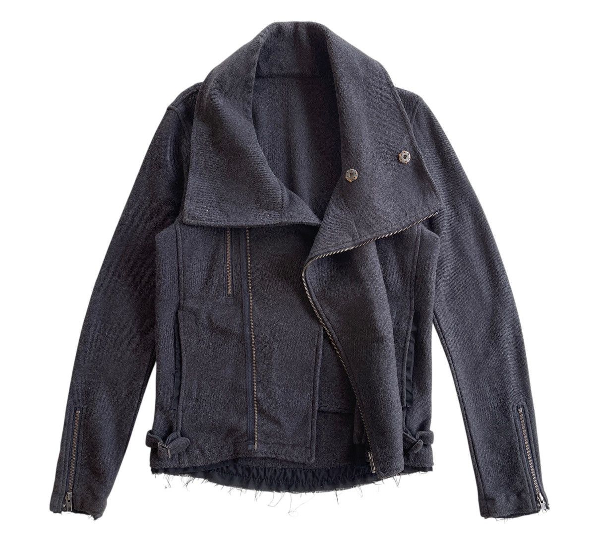 Japanese Brand JPEGG Melton Riders Jacket Size US S / EU 44-46 / 1 - 3 Thumbnail
