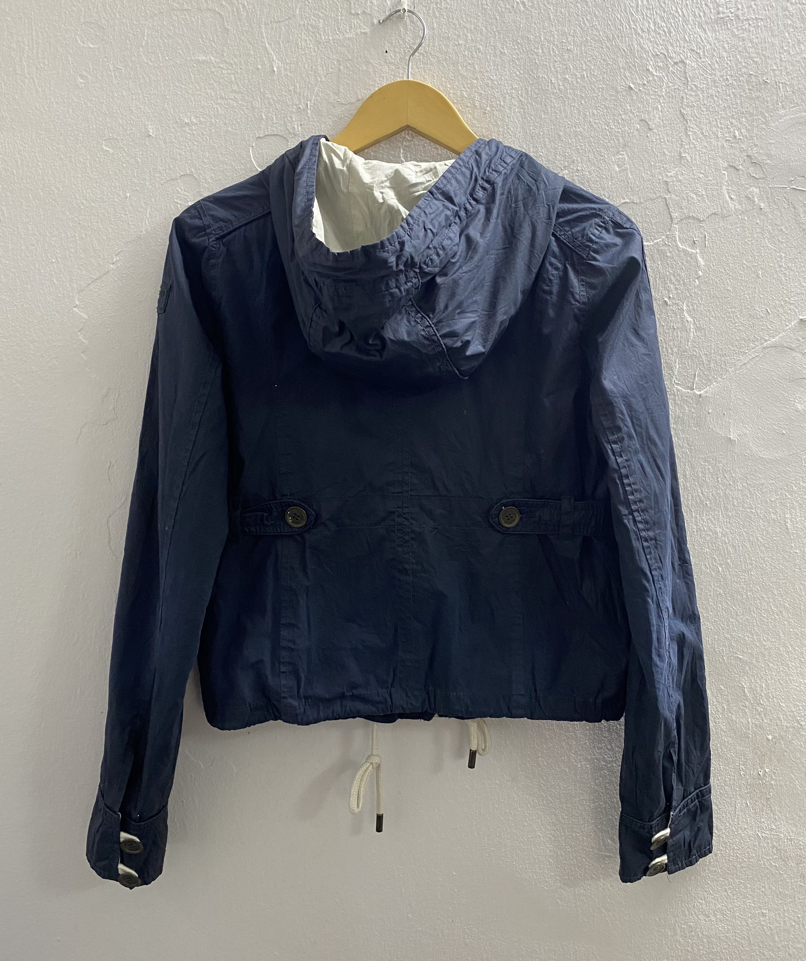 Abercrombie & Fitch Abercrombie&Fitch Military Gorpcore Utility Jacket Navy Blue Size S / US 4 / IT 40 - 2 Thumbnail