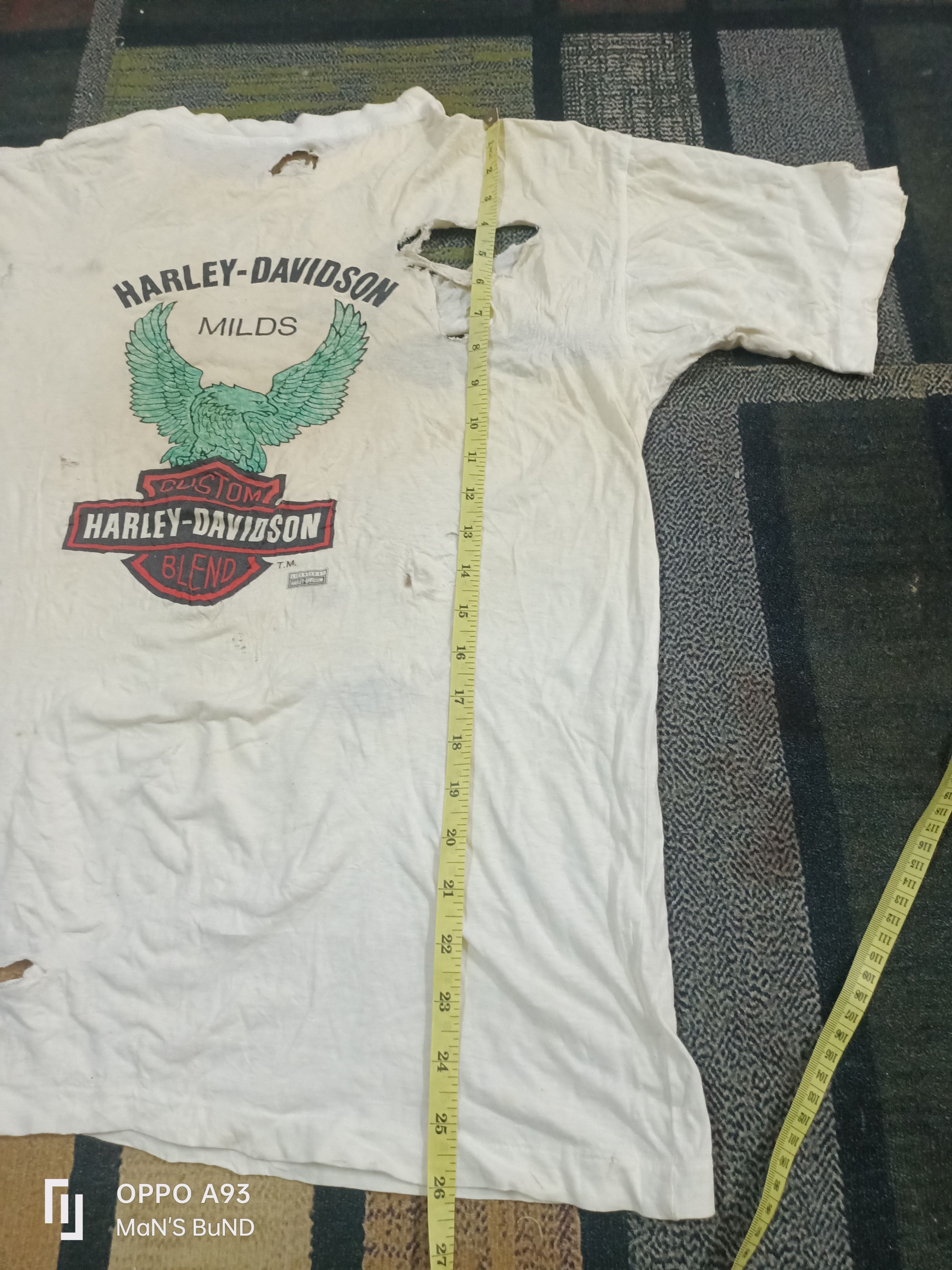 Harley Davidson × Vintage Distressed 90s HARLEY-DAVIDSON MILDS Size US M / EU 48-50 / 2 - 9 Thumbnail