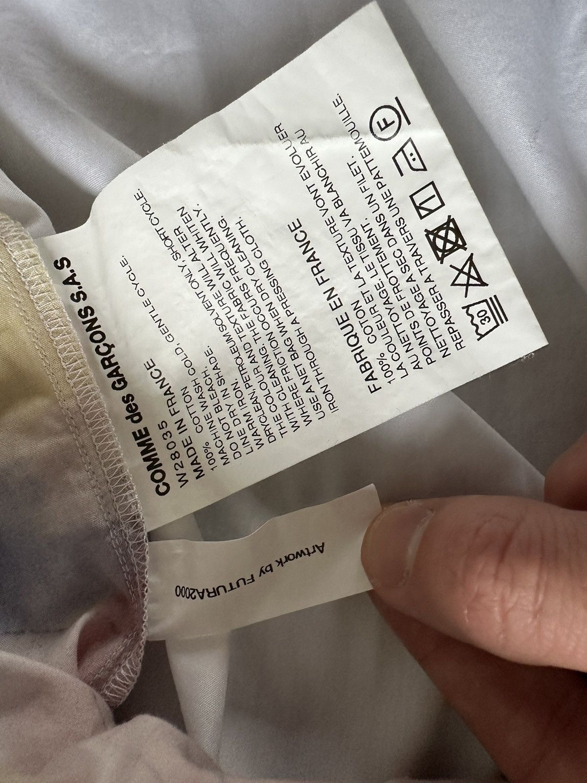 Comme des Garcons SHIRT CDG shirt X Futura 2000 Size US L / EU 52-54 / 3 - 4 Thumbnail