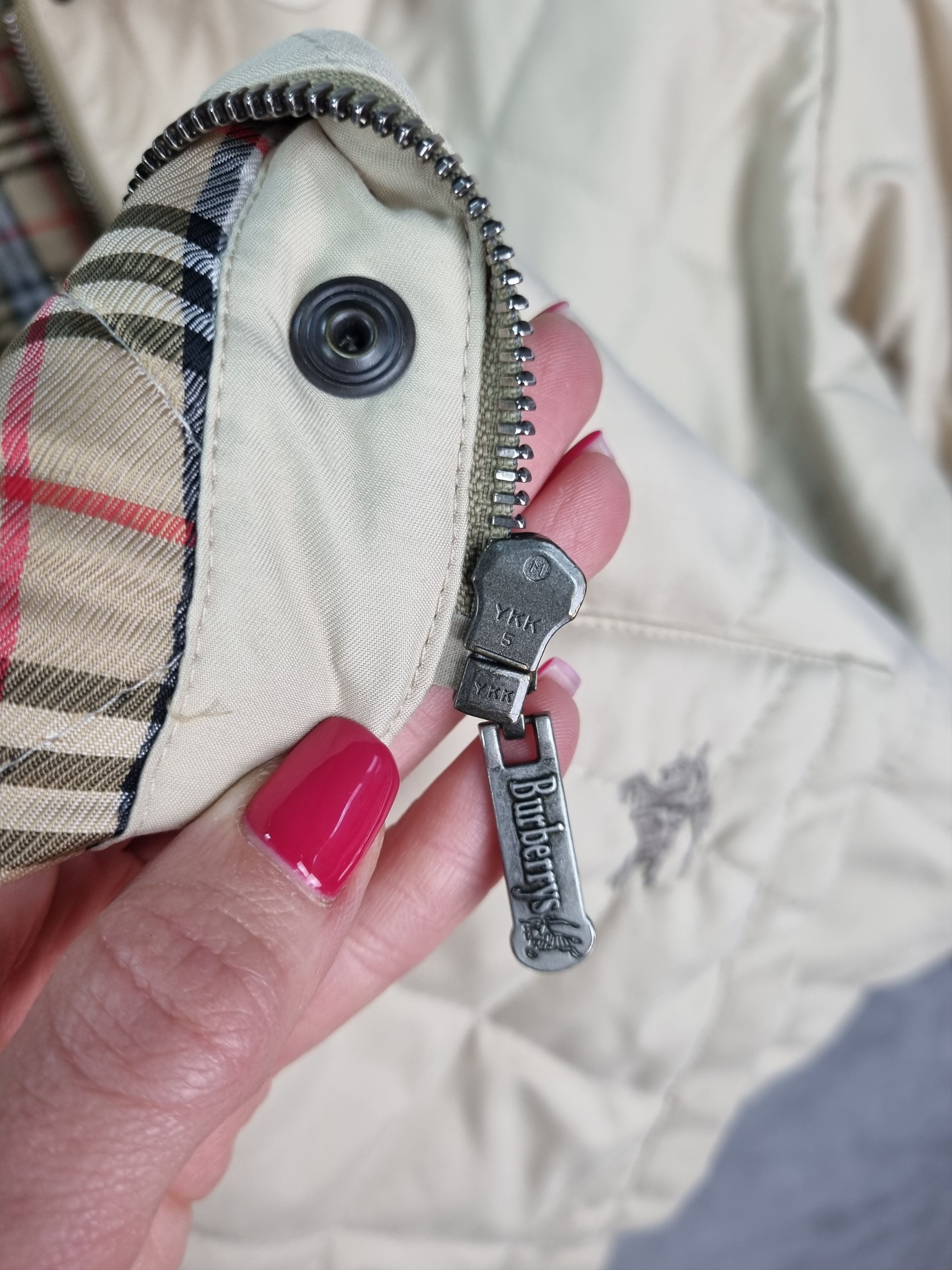 Burberry × Burberry Prorsum × Vintage Iconic 90s Burberrys Quilted Novacheck Light Jacket Size US XL / EU 56 / 4 - 12 Thumbnail