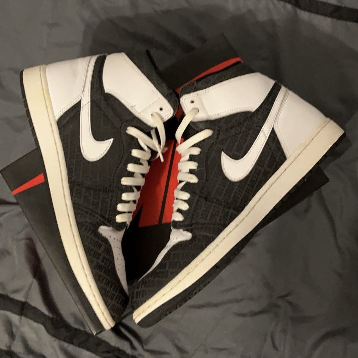 Jordan Brand Jordan 1 High RE2PECT (Derek Jeter) Size US 13 / EU 46 - 5 Thumbnail