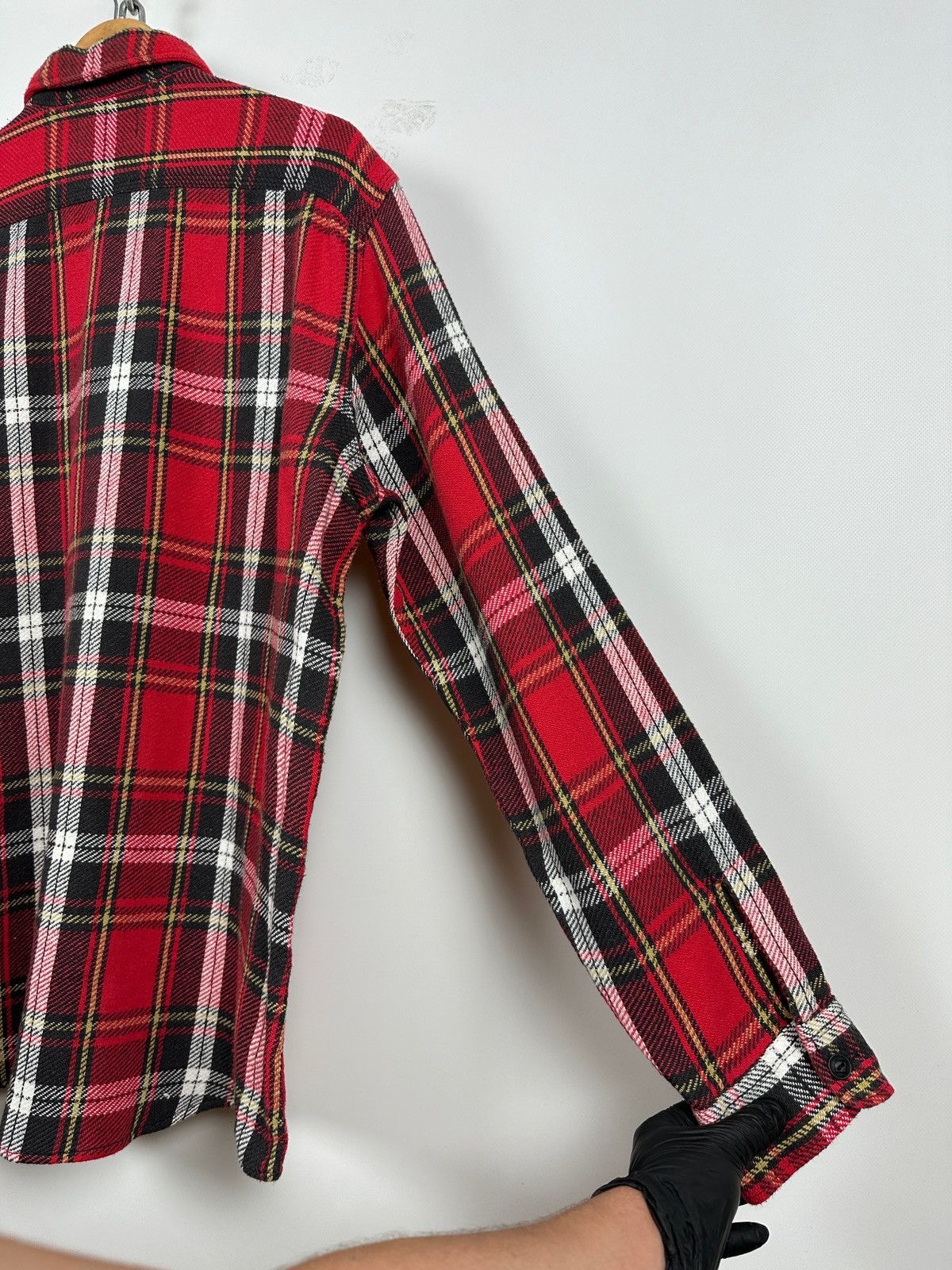Polo Ralph Lauren RRL Ralph Lauren Double RL Plaid Flannel Long Sleeve Shirt Size US L / EU 52-54 / 3 - 19 Thumbnail