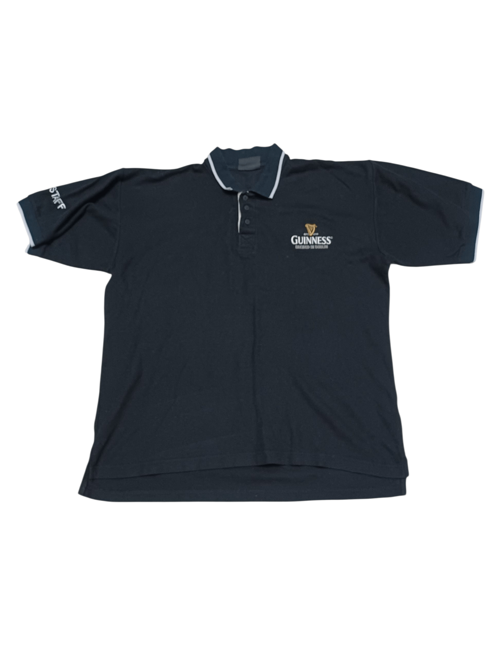 Other GUINNESS DUBLIN IRELAND BEER POLO SHIRT EMBROIDERED LOGO Size US L / EU 52-54 / 3 - 1 Thumbnail