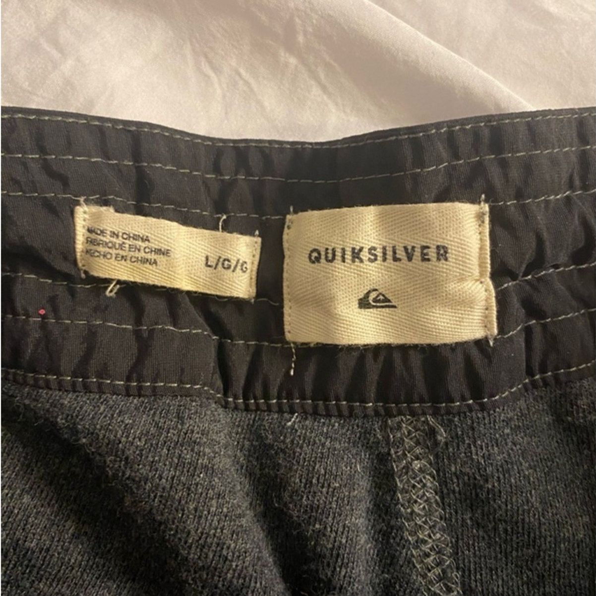 Quiksilver Surfcore Coastal Striped Knit Shorts Black Quiksilver Size US 35 - 4 Thumbnail