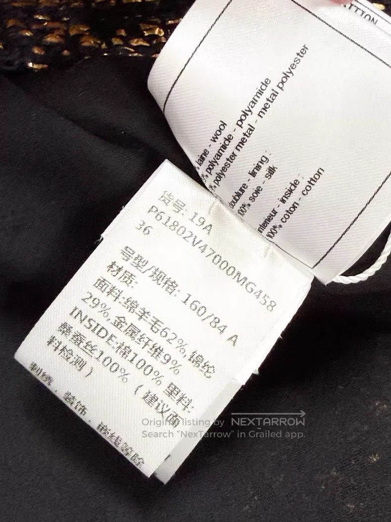 Chanel Chanel Waisted V-neck long-sleeved jacket Size XS / US 0-2 / IT 36-38 - 7 Thumbnail