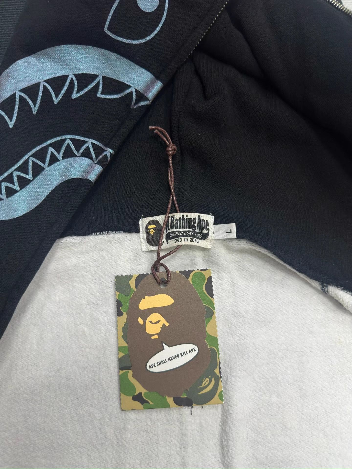 Bape BAPE Star Camo Shark Jacket K5 Size US L / EU 52-54 / 3 - 3 Thumbnail