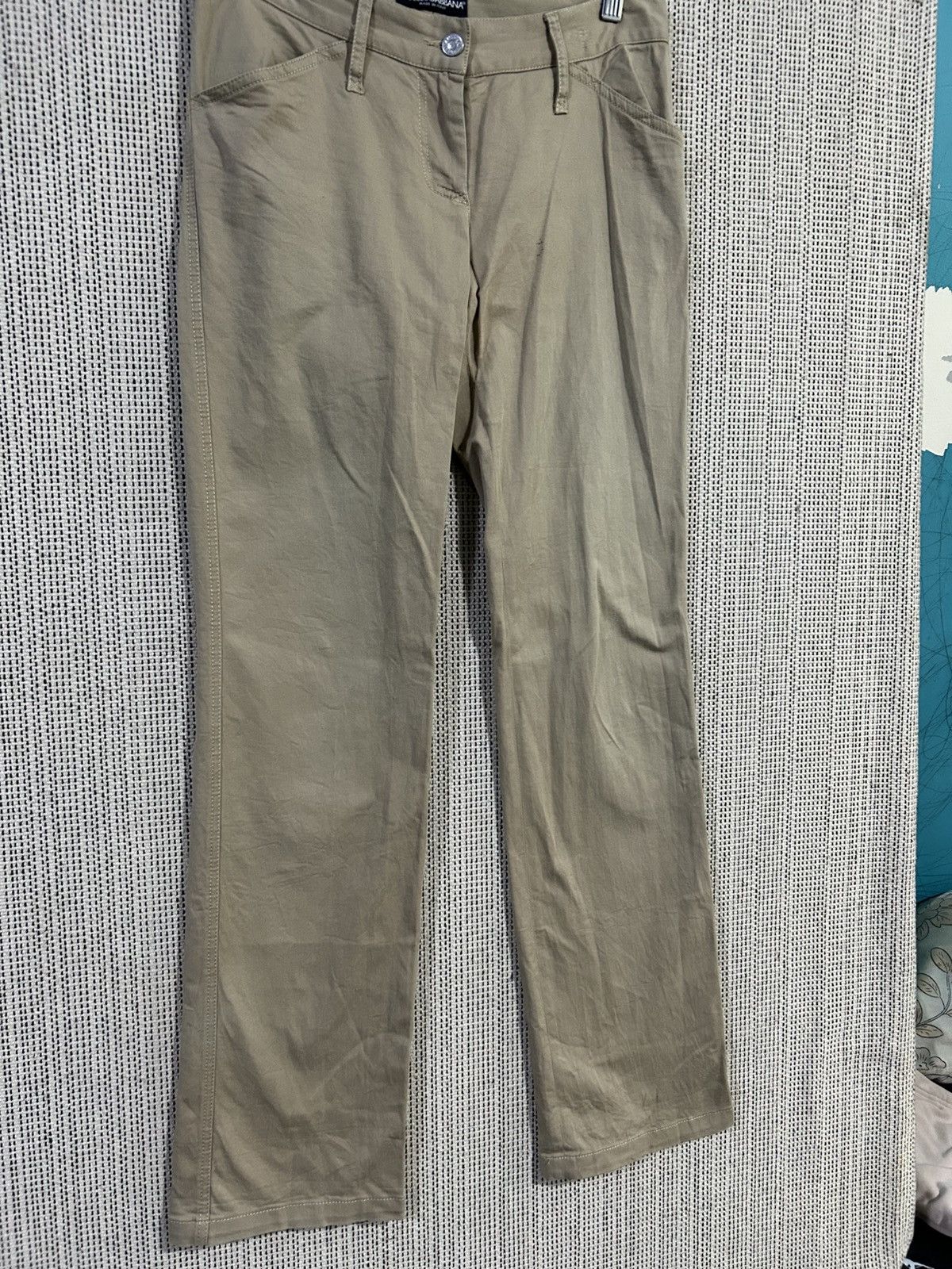 Dolce & Gabbana Dolce & gabbana italy made casual pant 40 Size US 29 - 9 Thumbnail