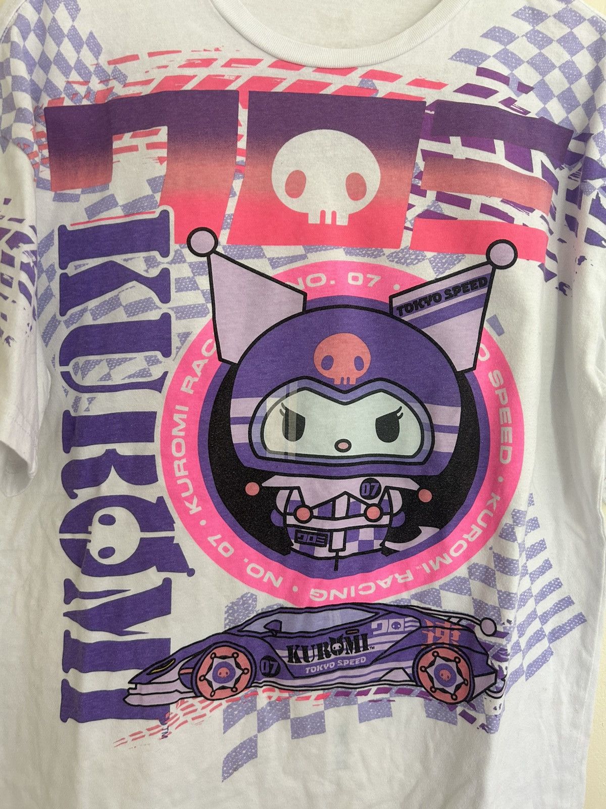 Vintage Kuromi Tokyo Speed AOP Graphic T-shirt Size US L / EU 52-54 / 3 - 3 Thumbnail