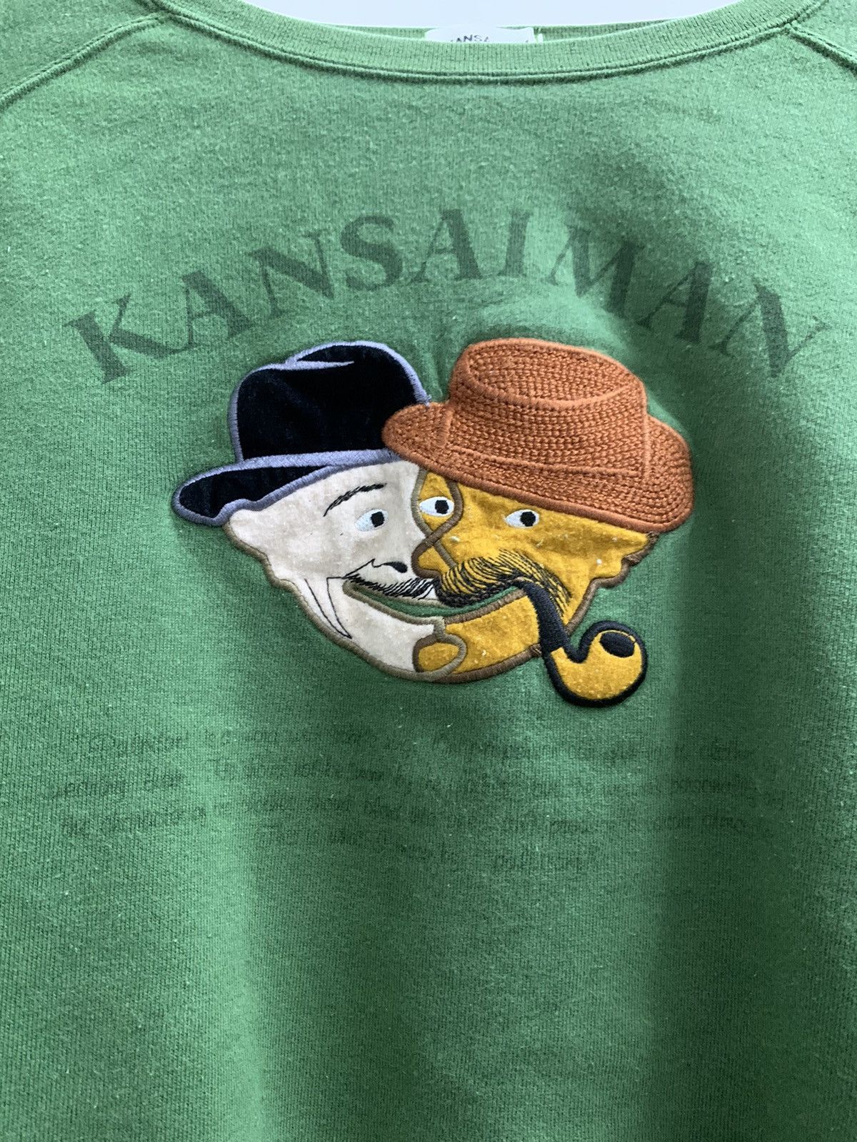 Designer × Japanese Brand KANSAI MAN YUTAKA NISHIMURA EMBROIDERED LOGO VERY RARE Size US XL / EU 56 / 4 - 2 Thumbnail