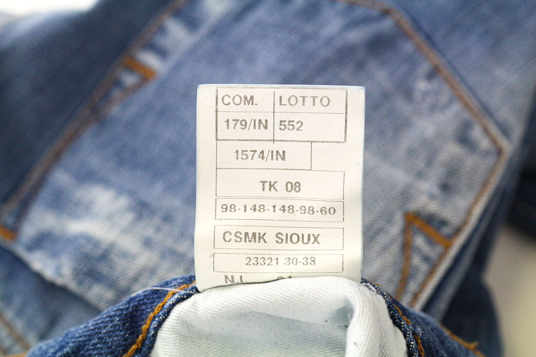 Takeshy Kurosawa W30 Blue Slim Washed Distressed Jeans 75198 Size US 30 / EU 46 - 6 Thumbnail