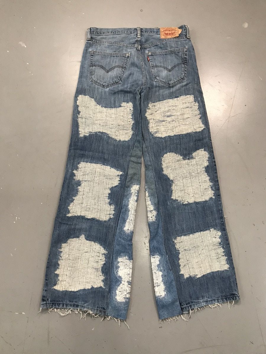 Designer × Levi's × Vintage Vintage Levi’s distressed rework flared denim Size US 36 / EU 52 - 5 Thumbnail