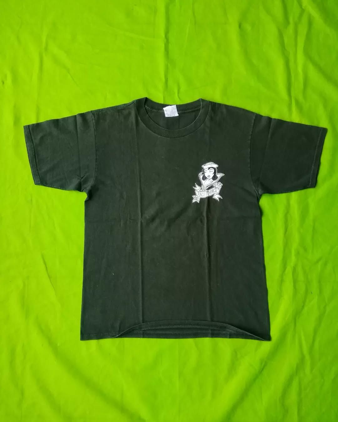 Band Tees × Vintage Vintage Face to Face Ace Girl Graphic Punk Rock Band Tees Size US L / EU 52-54 / 3 - 4 Thumbnail
