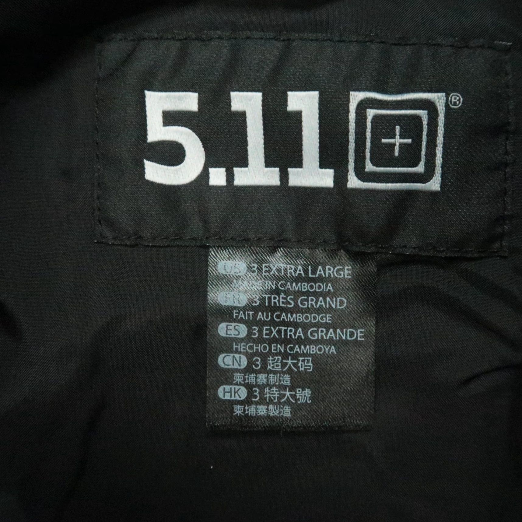 Vintage 5.11 Tactical Jacket Mens 3XL Black Full Zip Lined Pockets Softshell Winter Casual Travel Workwear Size US XXL / EU 58 / 5 - 3 Thumbnail