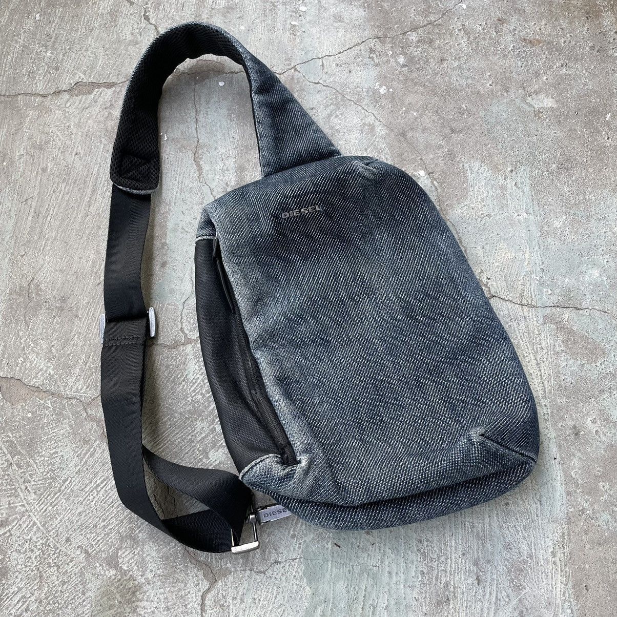 Diesel × Vintage 🔥Rare🔥Vintage Diesel denim sling bag style y2k Japanese Size ONE SIZE - 3 Thumbnail
