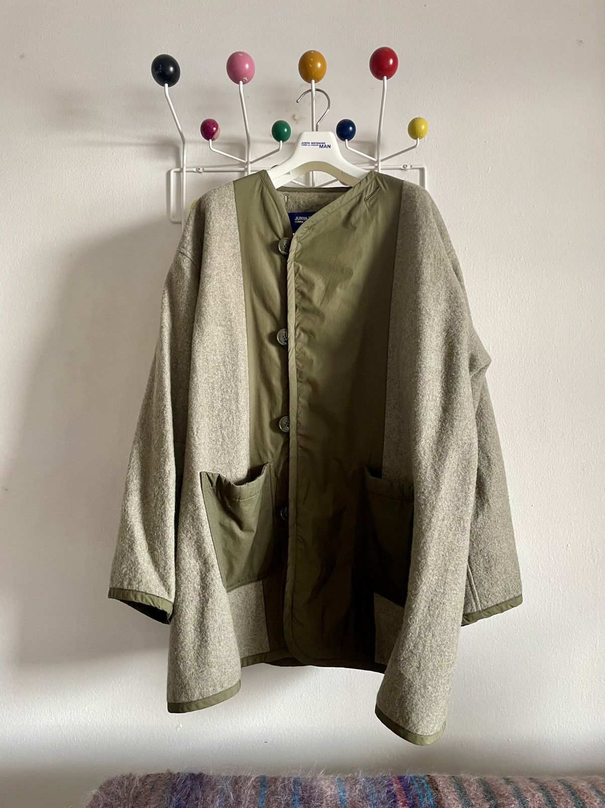 Comme des Garcons × Junya Watanabe JUNYA WATANABE MAN ARMY LINER COAT Size US S / EU 44-46 / 1 - 3 Thumbnail