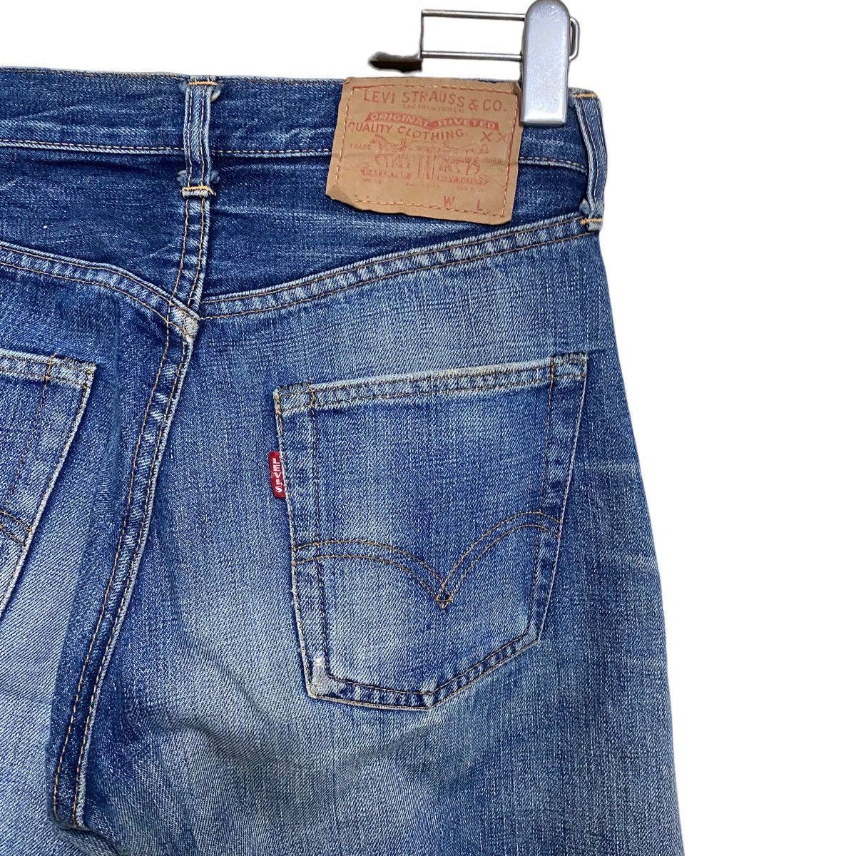 Levi's Vintage 70s Levis 502 Big E Redline Jeans Button 8 Size US 28 / EU 44 - 11 Thumbnail