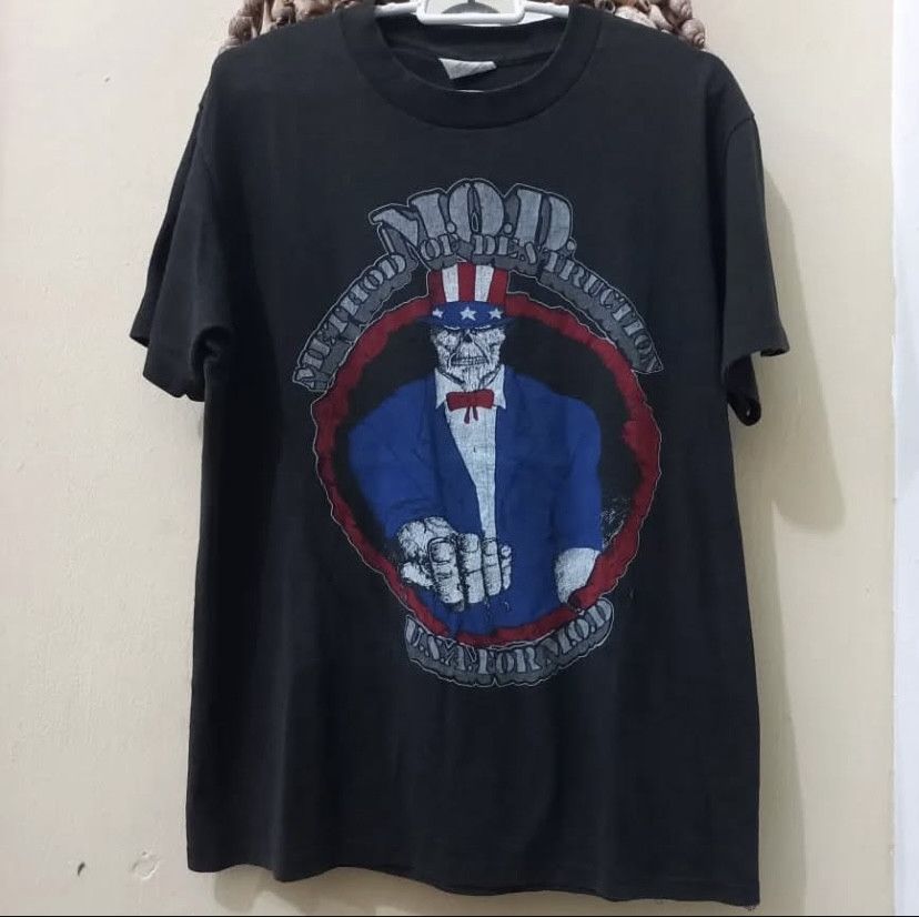 Band Tees Vintage Band method of destruction Size US M / EU 48-50 / 2 - 1 Thumbnail