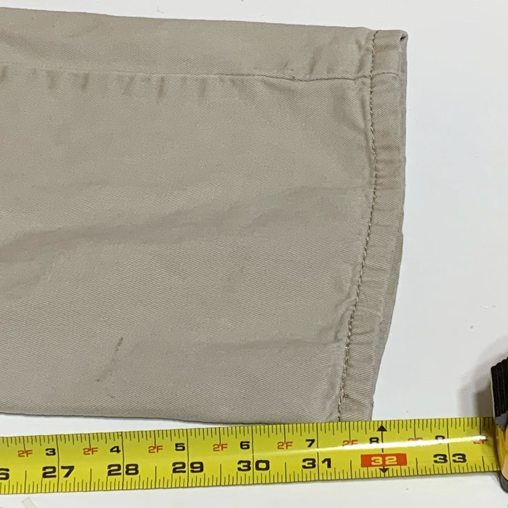 Levi's Levi's 514 Pants 32x32 Straight Leg Tan Beige Cotton Chino Mens VINTAGE No 32in Inseam Pockets Casual Closure Zip Size US 32 / EU 48 - 6 Thumbnail
