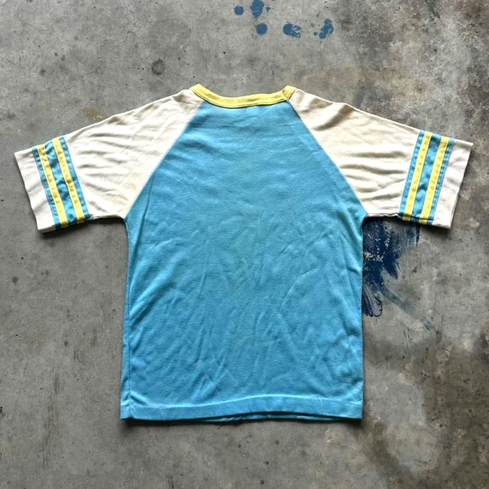 Vintage VINTAGE 60s Raglan T-Shirt Rice University Houston Texas ARTEX Blue M Men Short Sleeve Shirt Adult Medium Mens Size US M / EU 48-50 / 2 - 4 Thumbnail