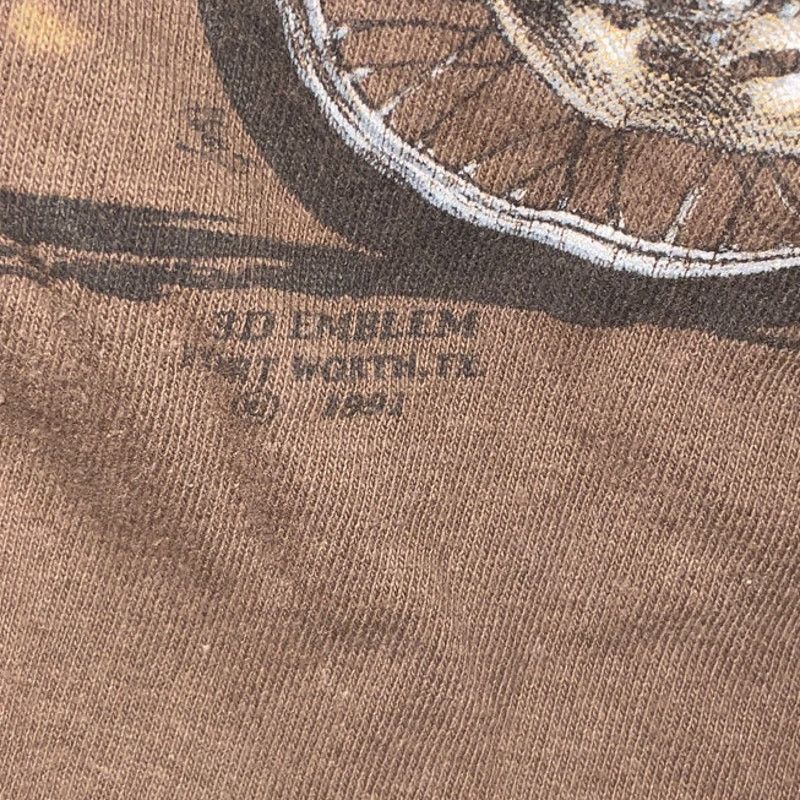 Harley Davidson Vintage 1991 3D Emblem Harley Davidson T-shirt Size Medium Size US M / EU 48-50 / 2 - 9 Thumbnail
