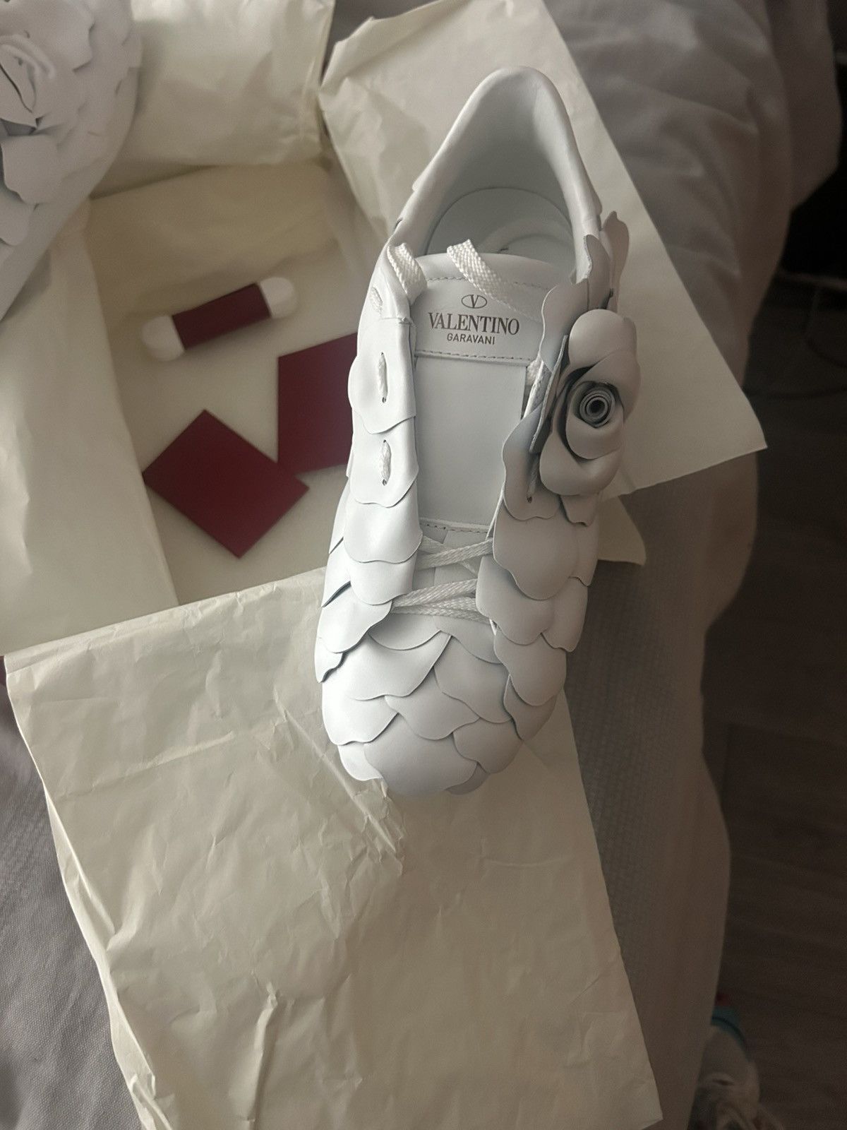 Valentino Valentino Garavani Leather Shoes Size US 7 / IT 37 - 2 Thumbnail