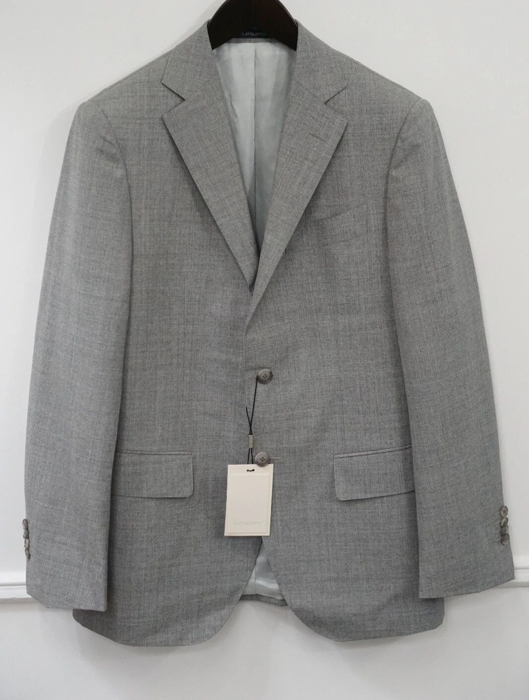 Suitsupply Men Suitsupply Blazer Lazio Pure Wool Vitale Barberis US42S Size 42S - 1 Thumbnail