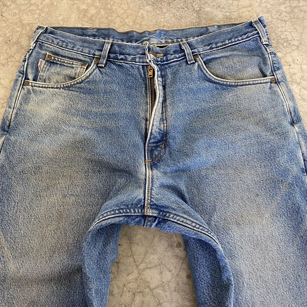Carhartt VTG Carhartt Blanket Lined Relaxed Fit Faded Blue Jeans Size US 36 / EU 52 - 13 Thumbnail