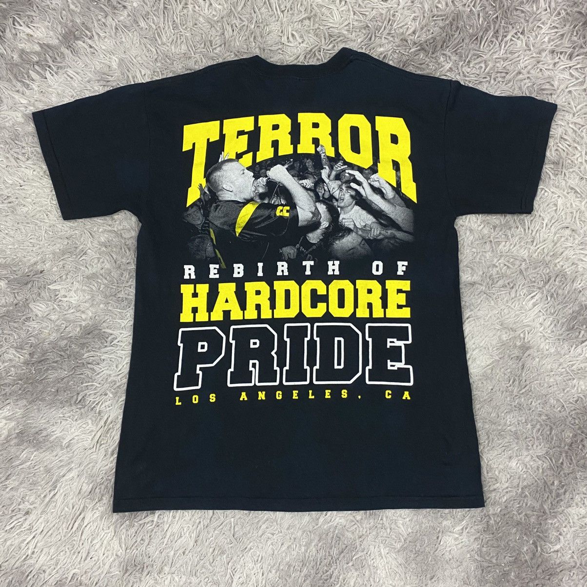 Band Tees × Gildan × Vintage Hardcore punk band terror backhit Size US M / EU 48-50 / 2 - 1 Thumbnail