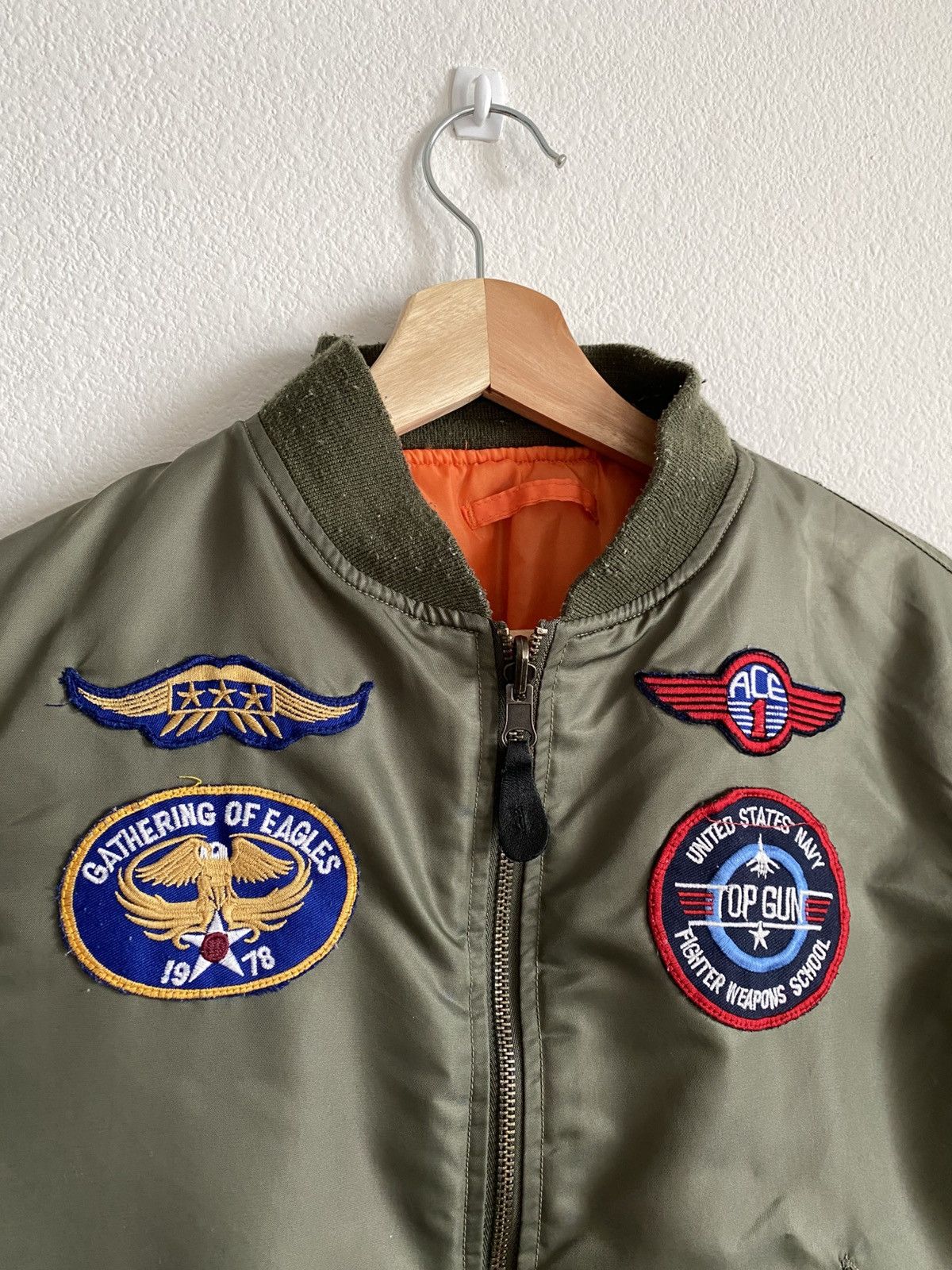 Alpha Industries Alpha Industries Multi Patch MA-1 Bomber Jacket Size US XXS / EU 40 - 3 Thumbnail