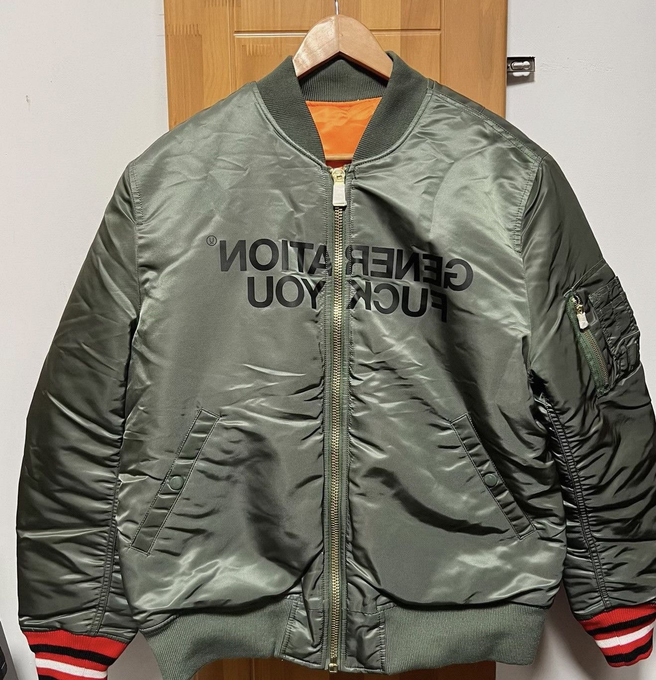 Supreme × Undercover Supreme undercover Ma-1 reversible uc bomber