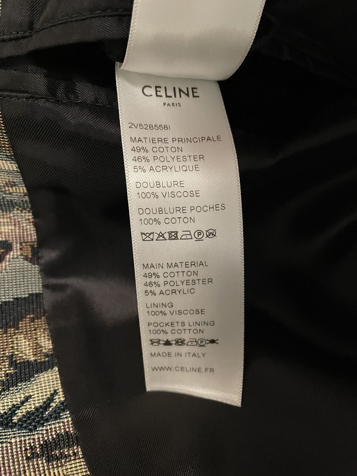 Celine 🔥Brand New🔥Horse Print Bomber Jacket Size US M / EU 48-50 / 2 - 10 Thumbnail