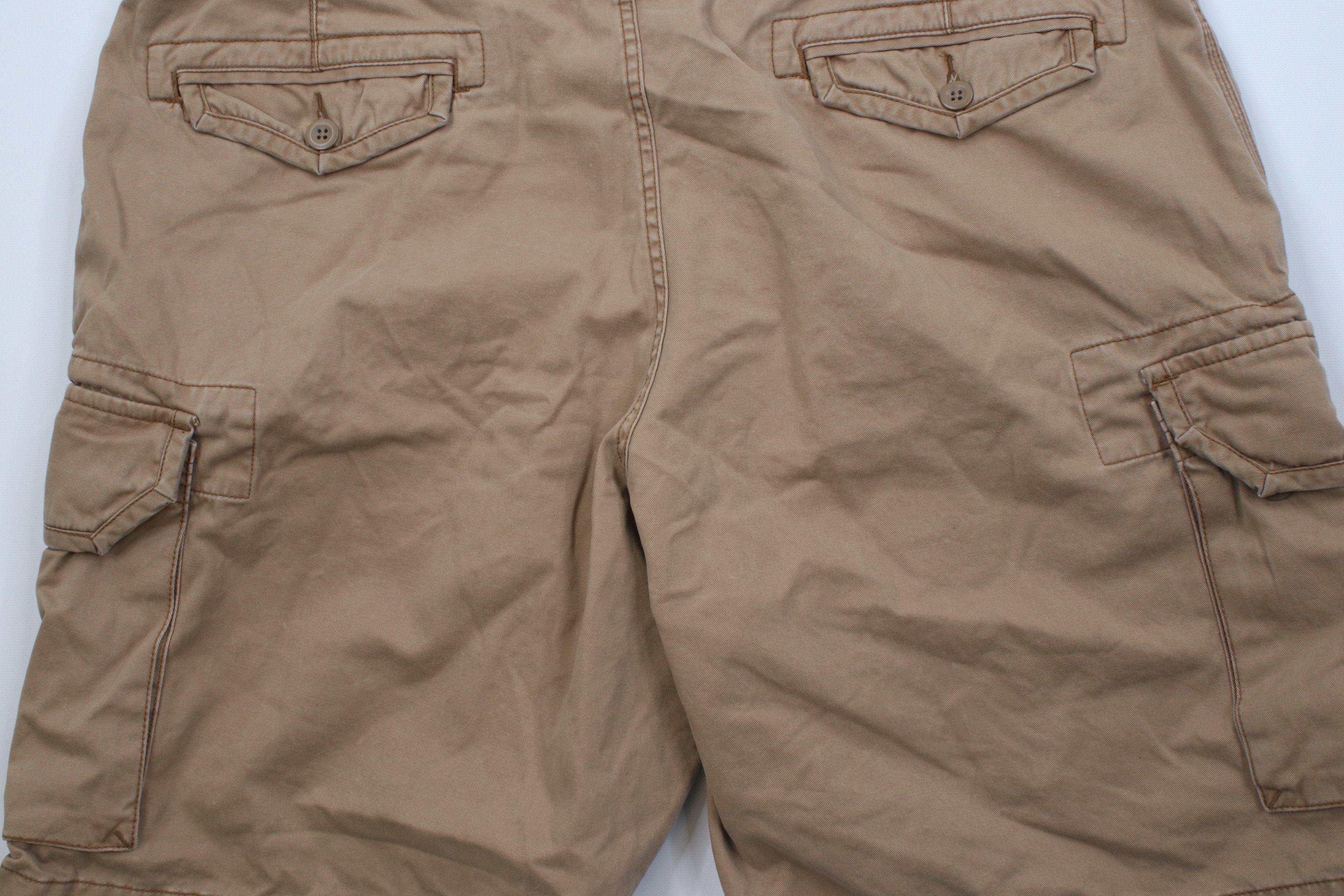 Polo Ralph Lauren Vintage 90s Ralph Lauren Surplus Cargo Shorts Brown Size US 42 / EU 58 - 11 Thumbnail