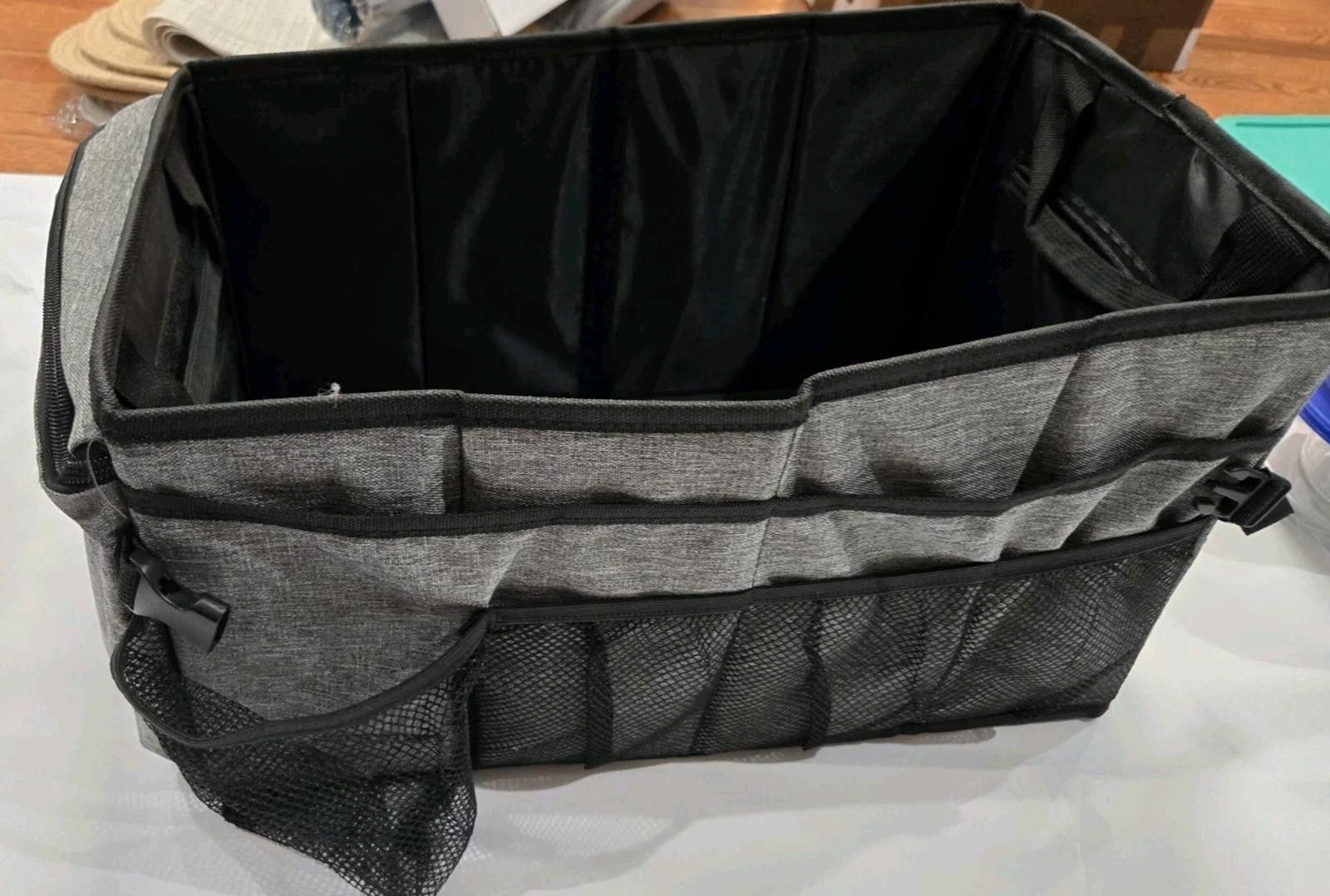 Other Large Foldable CarSeat Organizer Passenger/ Rear Seat Light Size ONE SIZE - 4 Thumbnail