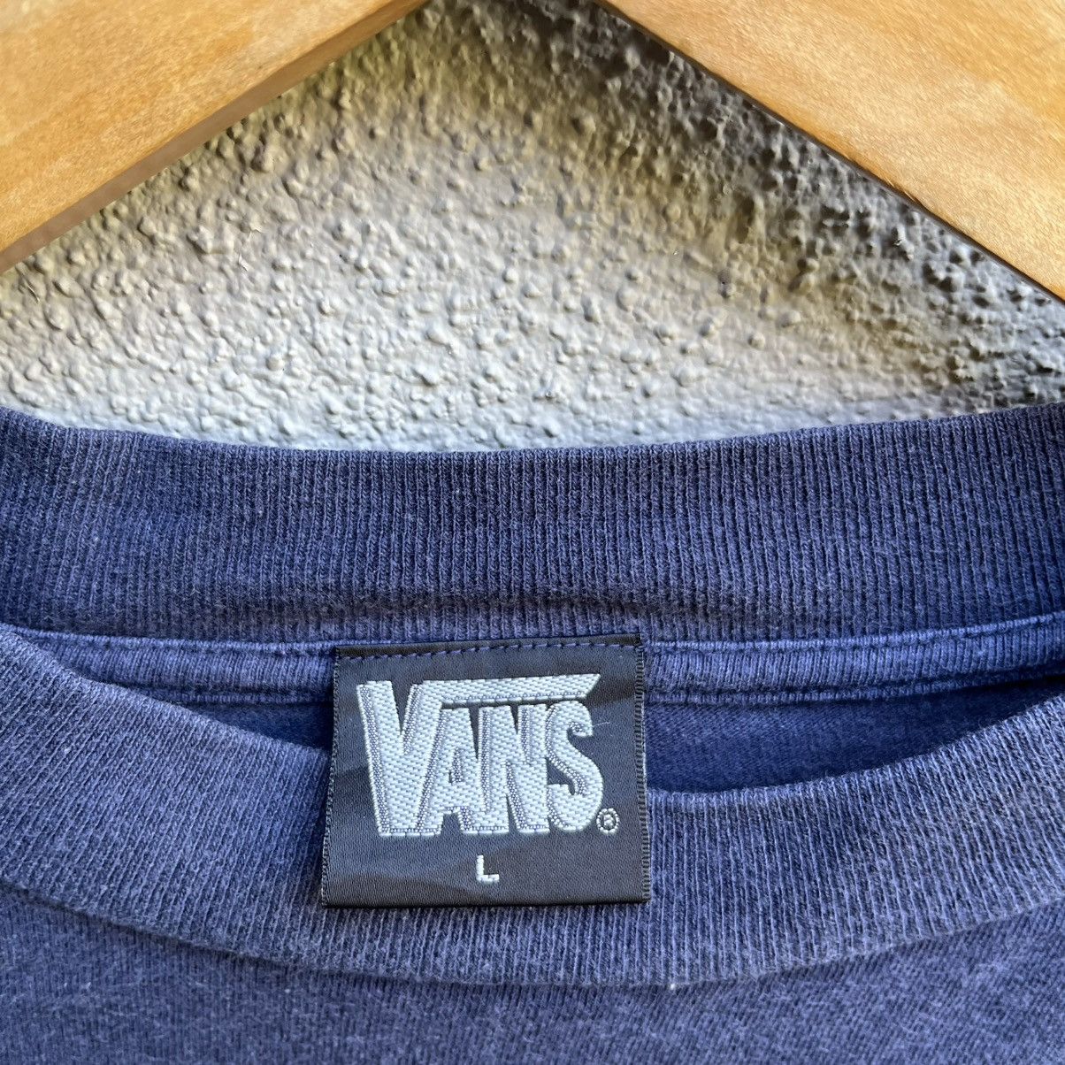 Vans Vintage 90s VANS longsleeves tee skateboards Size US L / EU 52-54 / 3 - 3 Thumbnail