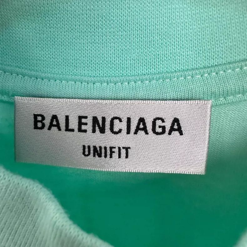 Balenciaga Balenciaga Mint Green Short Sleeve Shirt-2505 Size US S / EU 44-46 / 1 - 3 Thumbnail