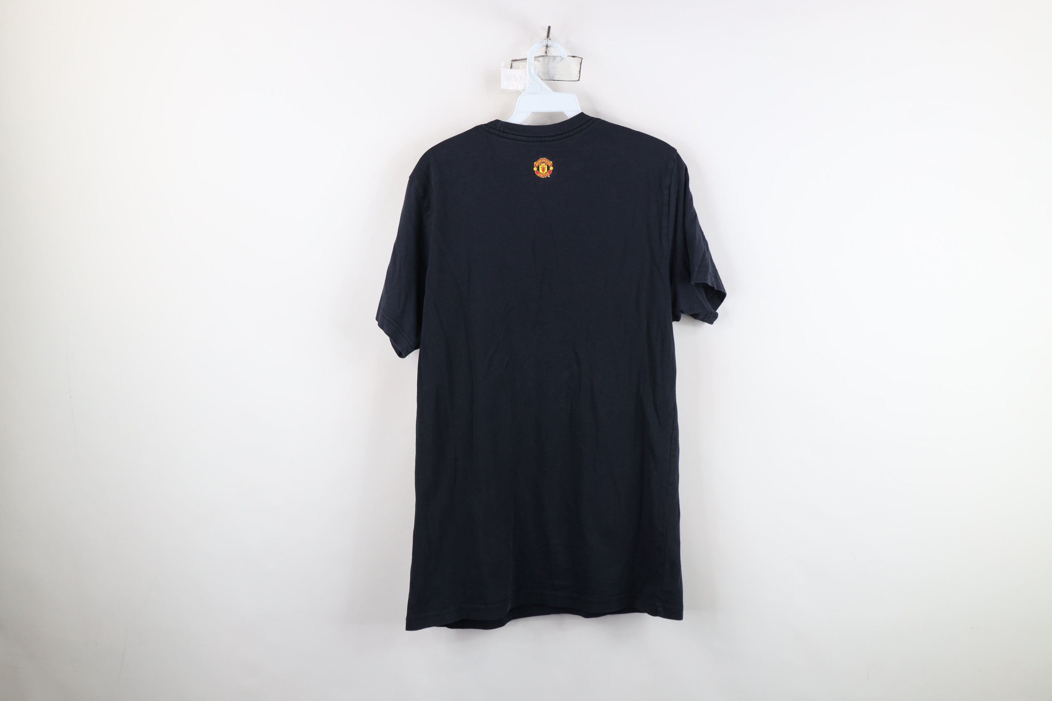 Nike Nike Faded Manchester United FC Soccer Futbol T-Shirt Black Size US L / EU 52-54 / 3 - 13 Thumbnail