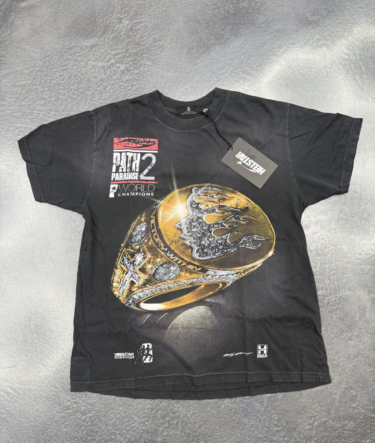 HELLSTAR Hellstar Big Rings T-Shirt Size US M / EU 48-50 / 2 - 1 Thumbnail