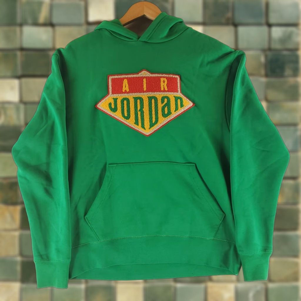 Nike Nike Hoodie Pullover Mens M Green Air Jordan DNA Sport Size US M / EU 48-50 / 2 - 1 Thumbnail
