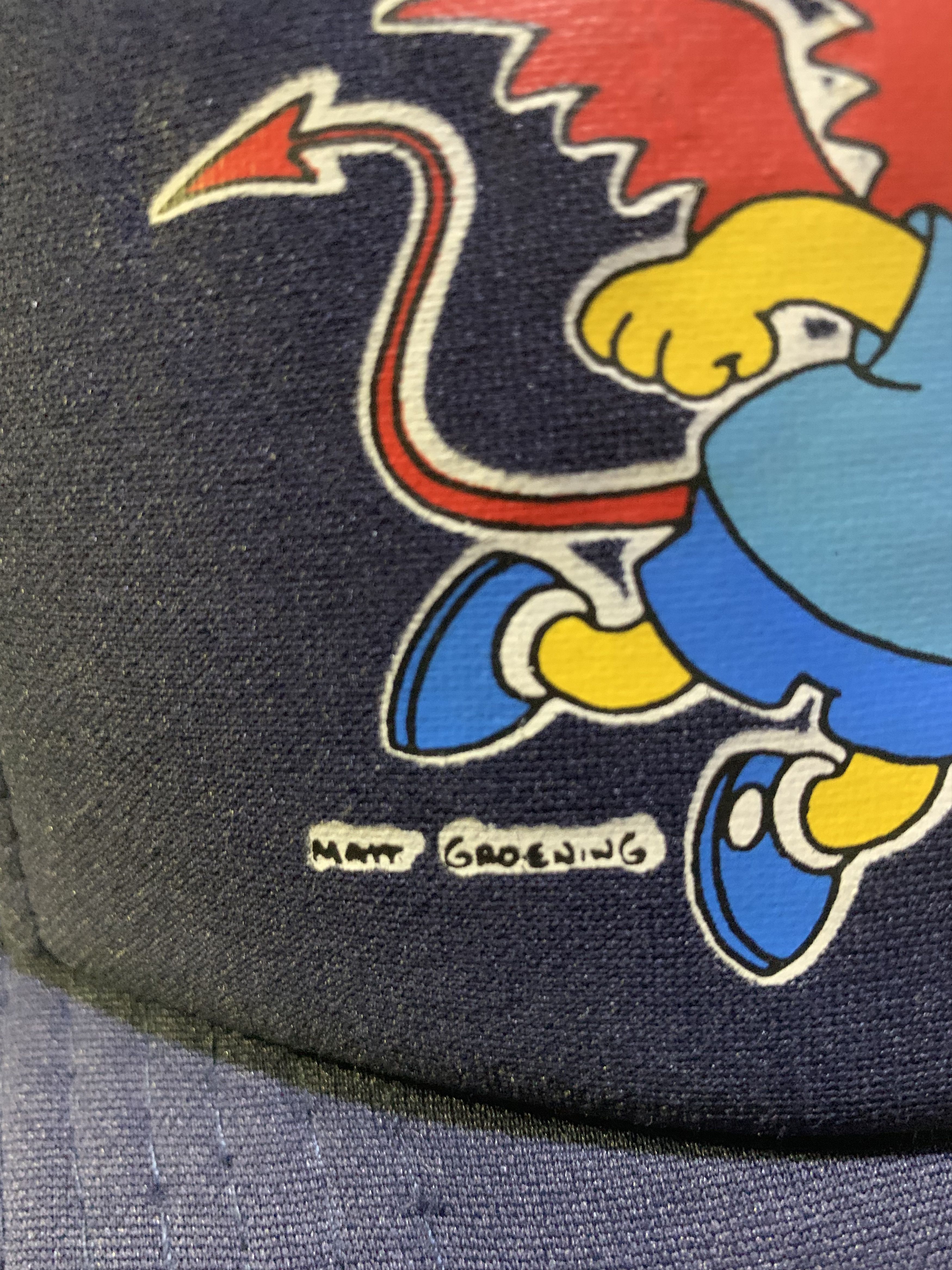 Vintage Vintage 90’s Bart Simpson ‘Evil’ Go For It Dude!” Size ONE SIZE - 7 Thumbnail