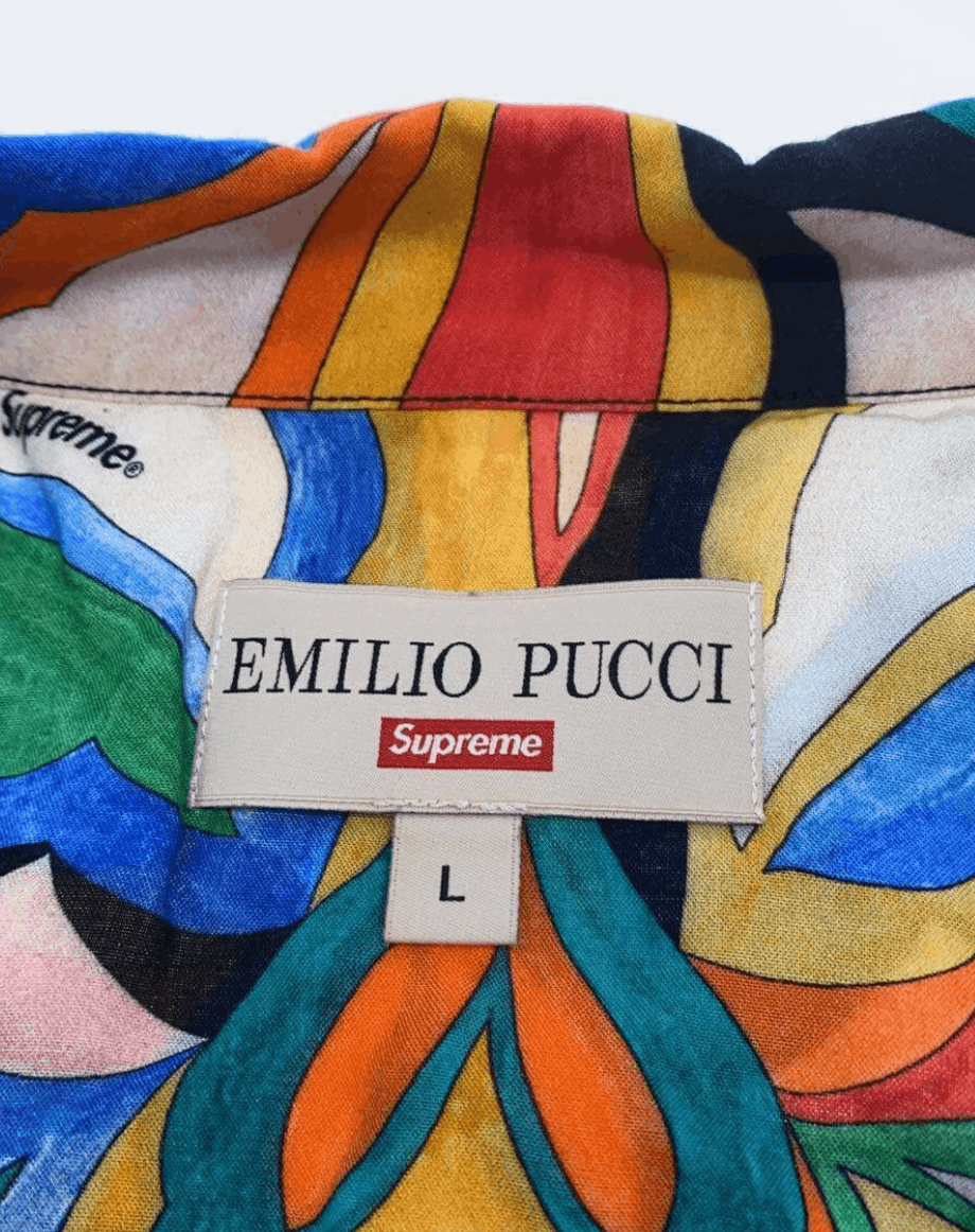 Supreme Supreme EMILIO PUCCI Multi Rayon Shirts Size US L / EU 52-54 / 3 - 3 Thumbnail