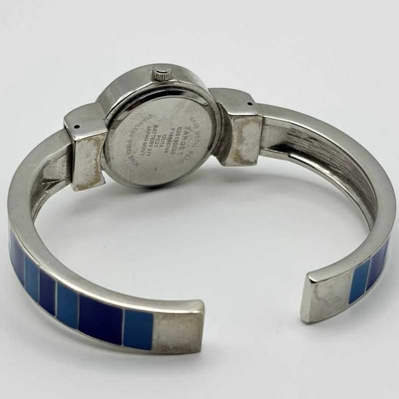 Other Silver & Blue Cuff Watch Size ONE SIZE - 4 Thumbnail