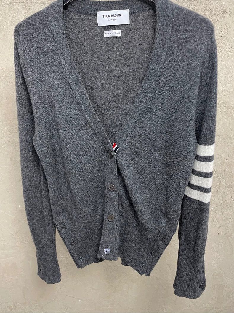 Thom Browne Thom Browne Cashmere cardigan Size M / US 6-8 / IT 42-44 - 3 Thumbnail