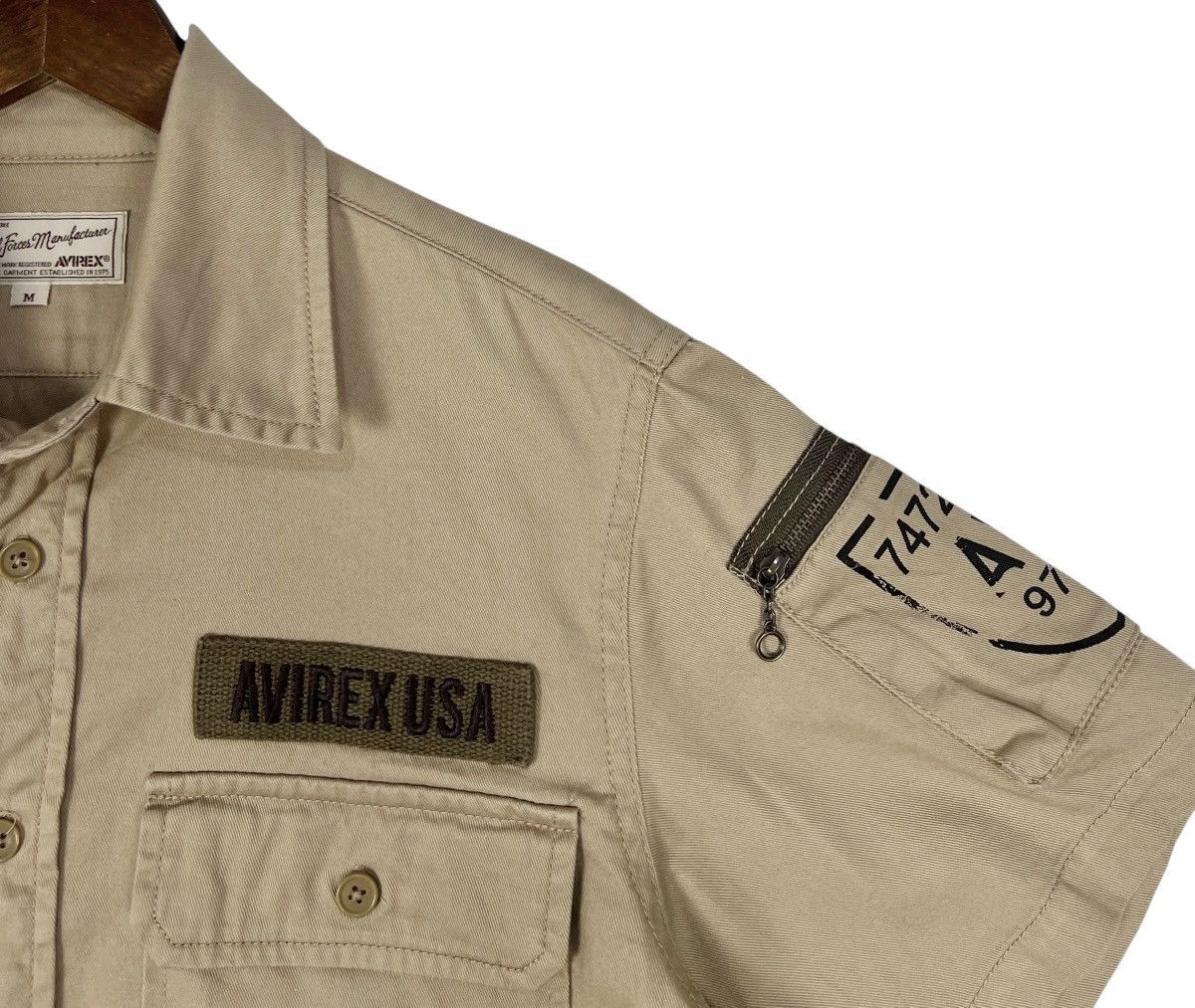 Avirex Vintange Avirex Button Up Shirt Size US S / EU 44-46 / 1 - 7 Thumbnail