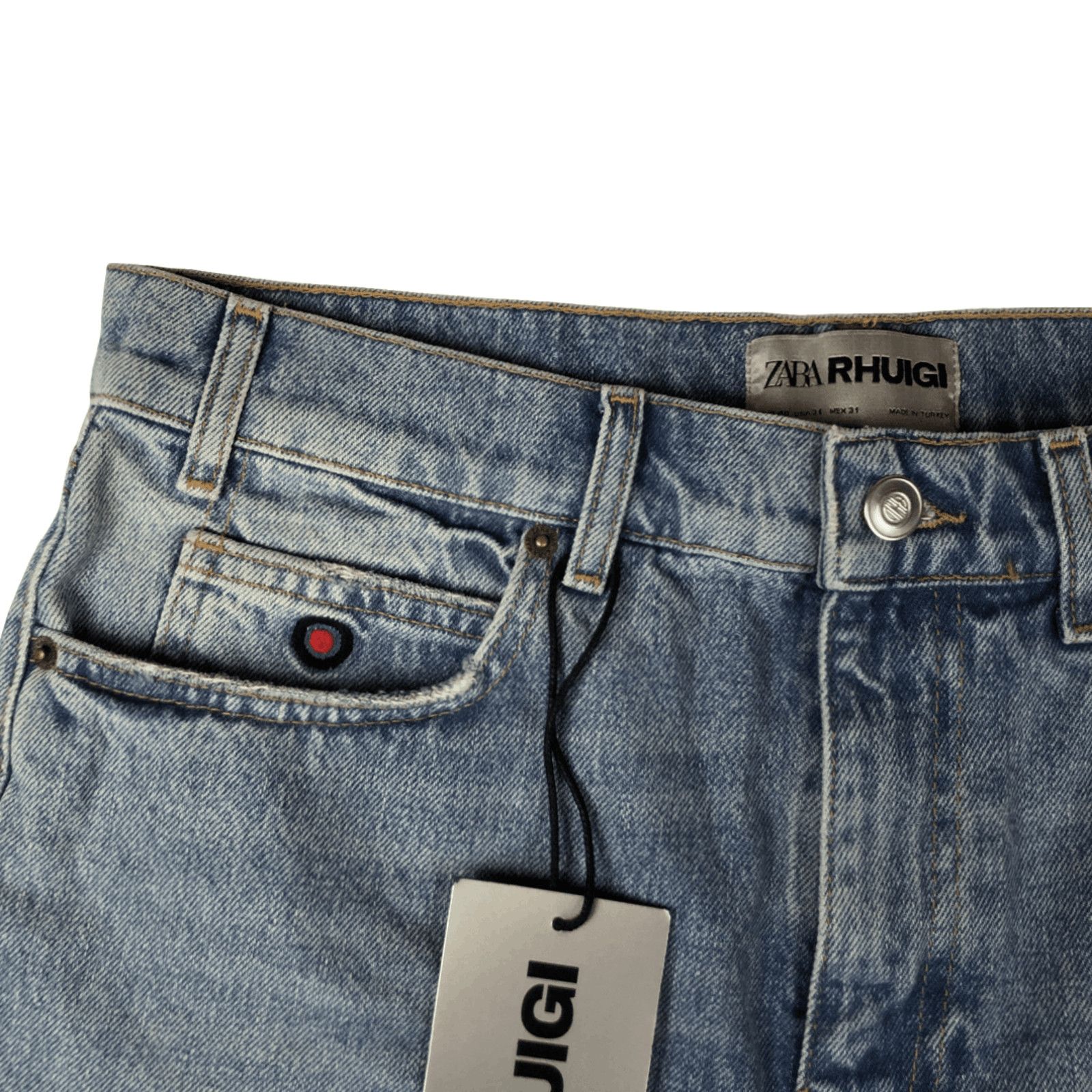Rhude × Zara Denim Shorts Rhude x Zara Rhuigi Size US 31 - 3 Thumbnail
