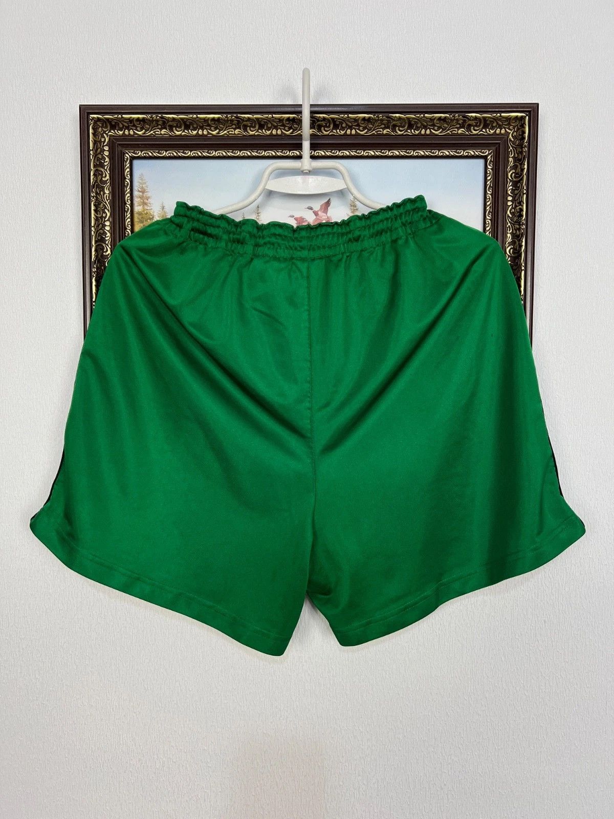 Nike Vintage 90's Nike Nigeria Football Shorts Green Soccer M Size US 32 / EU 48 - 6 Thumbnail