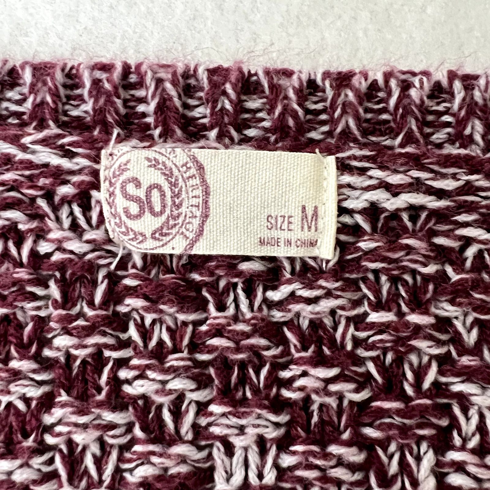 Other SO Purple Knit Crewneck Sweater Size M / US 6-8 / IT 42-44 - 6 Thumbnail