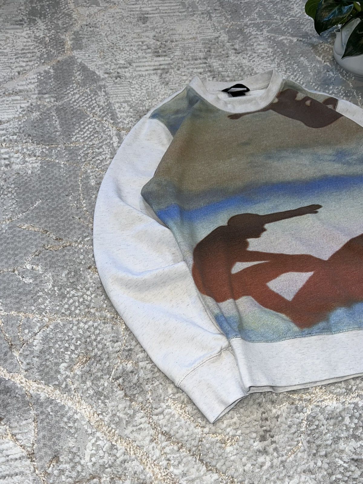 Diesel × Vintage DIESEL AVANT GARDE 🦍 ARCHIVE VINTAGE SWEATSHIRT Y2K CREWNECK Size US S / EU 44-46 / 1 - 4 Thumbnail