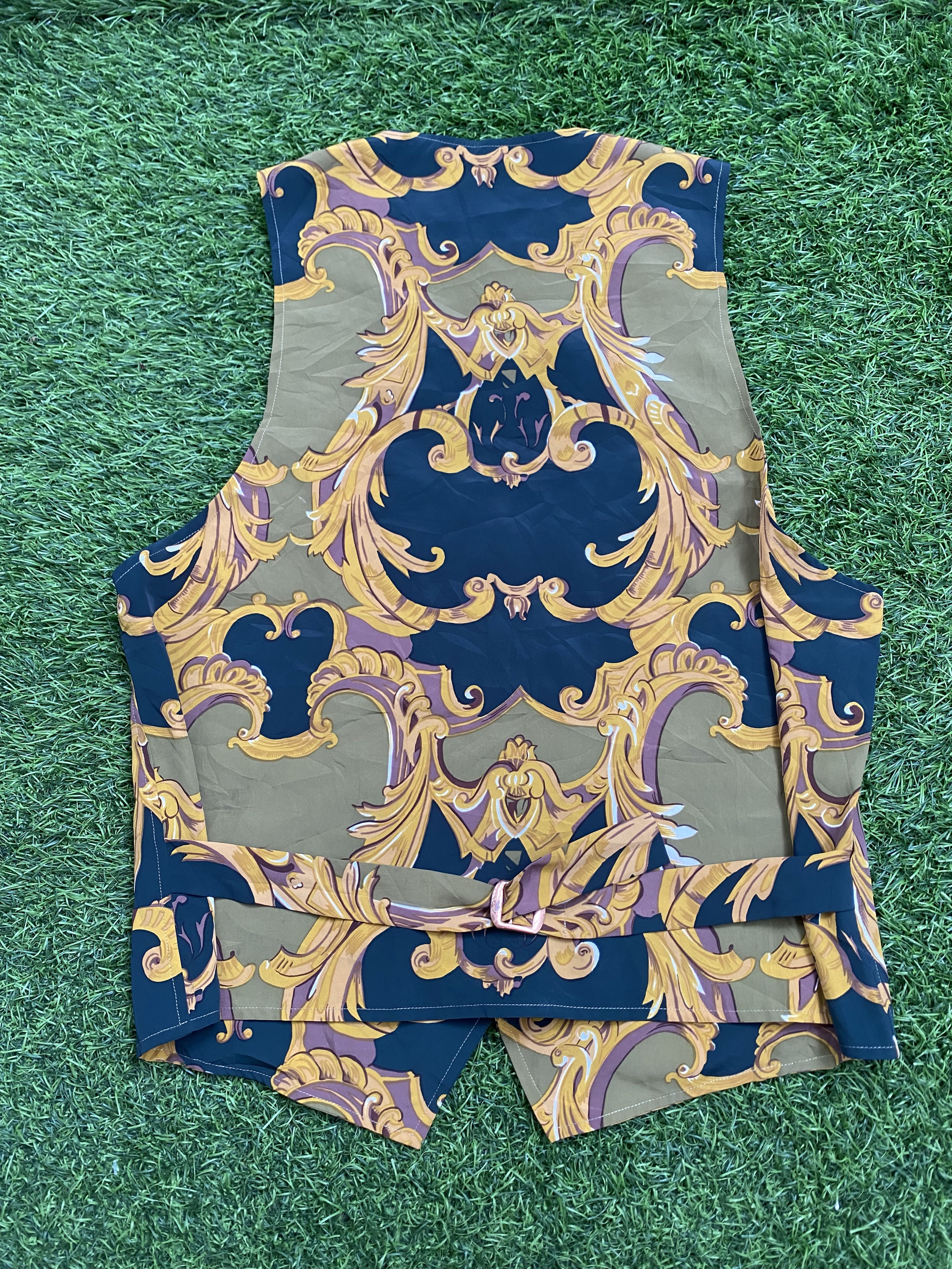 Gaultier Homme Objet Vintage Junior Gaultier By Jean Paul Gaultier Silk Vest Size US M / EU 48-50 / 2 - 3 Thumbnail