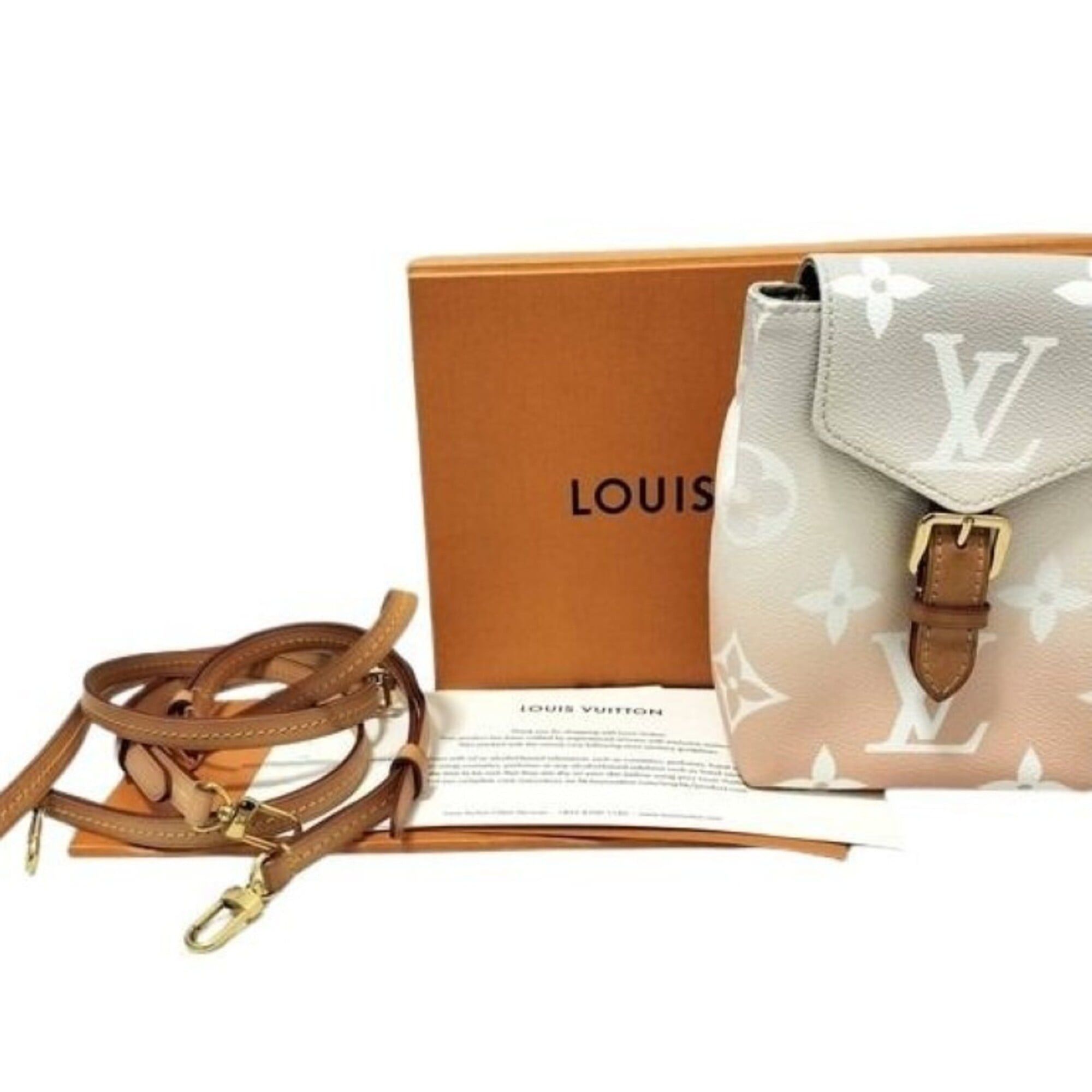 Louis Vuitton Louis Vuitton Backpack by The Pool Tiny M45764 Blume Leather Women's Size ONE SIZE - 1 Thumbnail